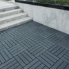 DSVIMOY 12" Patio Deck Tiles, 44pcs DIY Module Interlocking Decking Tiles, Floor Tile for Porch Poolside, Balcony, Grey, 12"*12"*0.8" - 4 of 4