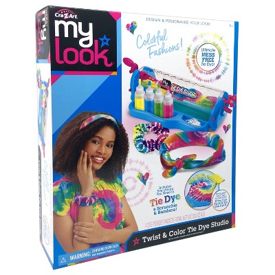 MY LOOK Twist & Color Tie Dye Studio Activity Kit