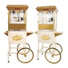 Hachikiko Vintage 16Oz Commercial Popcorn Machine with Cart,3-Switch Control, Steel Frame & Tempered Glass Doors - 4 of 4