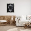 Stupell Industries Black October Has My Heart Floating Frame Canvas Art, Gray, 25" x 31" - 3 of 4