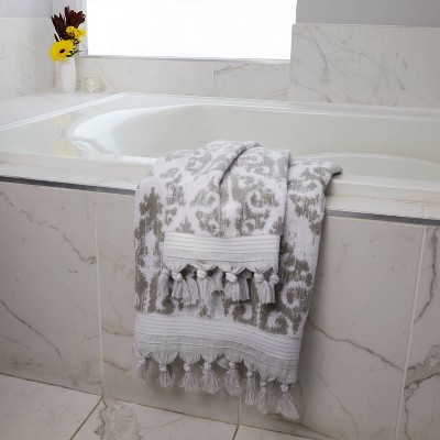 SKL Home Mirage Fringe Bath Towel - Thumbnail 4