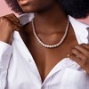 EVERLY JEWELRY | 14k Yellow Gold 7-7.5mm Freshwater Cultured Pearl Strand Necklace, 18 inc - 4 of 4