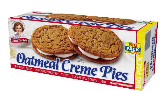 Little Debbie Oatmeal Creme Pies, 2 of 7, play video