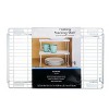 LunaLulinlk (5 pack) Folding Metal Kitchen Pantry Organization Wire Shelf, White - 2 of 4