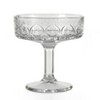 12Pcs Glass Embossed Flower Martini Glasses - 7oz Glassware, Sunflower Design, Bubble Packaging, Decorative Drinking Glasses, Elegant Party Barware - 2 of 4