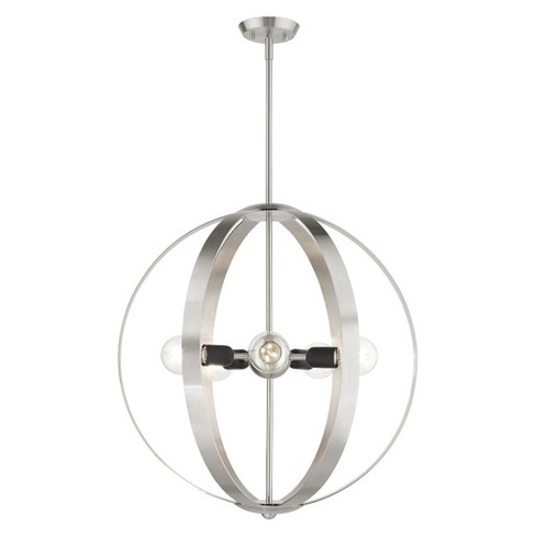 Livex Lighting Modesto 5 - Light Chandelier in  Brushed Nickel - image 1 of 1