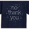 Men's - Instant Message - No Thank You Celestial Stars Constellation Short Sleeve Graphic T-Shirt - 2 of 4