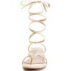 Women's Wo's Strappy Lace Up Heeled Sandals - Coutgo - 3 of 4