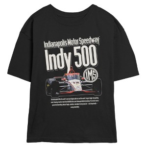 Juniors Indy 500 Racing Immortality Quote T Shirt - 1 of 4