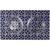 Drymate 16"x 28" Feeding Placemat for Cats and Dogs - Indigo Navy & White - 4 of 4