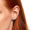 Pompeii3 1/4 - 2 Ct T.W. Natural Diamond Studs in 14k White or Yellow Gold - 3 of 4
