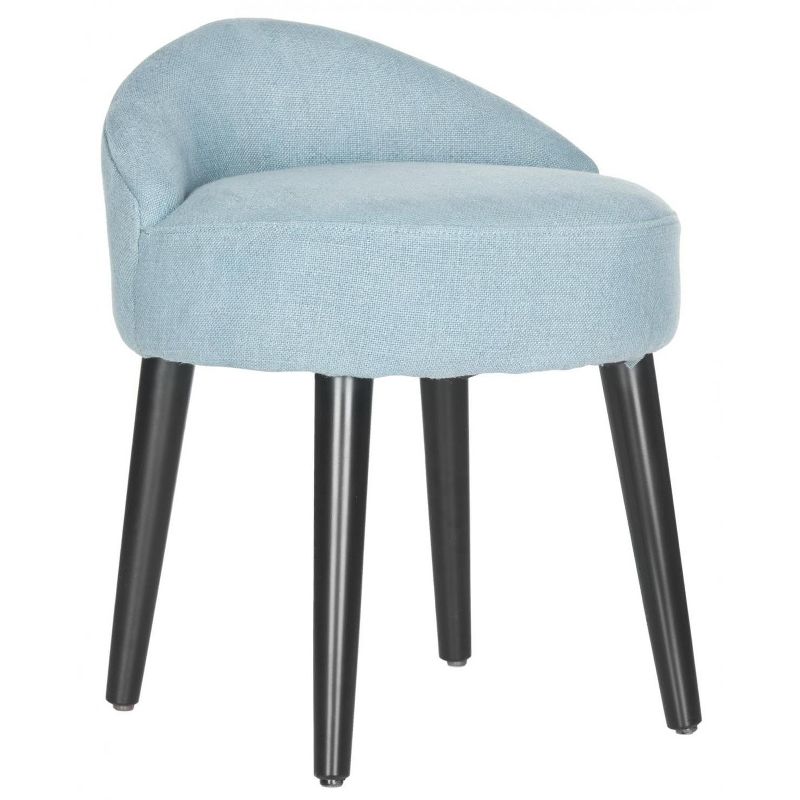 Brinda Vanity Chair - Light Blue - Safavieh., 2 of 5