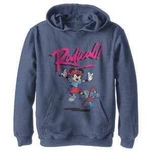 Boy's Disney Mickey Radical Pull Over Hoodie - 1 of 4