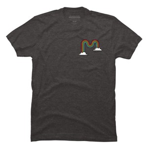 Men's Design By Humans Rainbow By DesignAzalea T-Shirt - 1 of 4