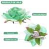Unique Bargains Durable Velvet Cloth Flower Hair Clips Brooches 8 Pcs - 2 of 4