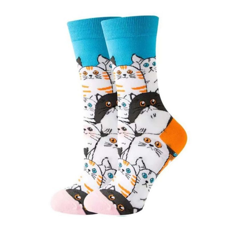Cat Socks (Women's Sizes Adult Medium) from the Sock Panda, 1 of 4