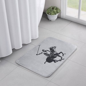 Memory Foam Bath Rug - Beveryly Hills Polo Club - 1 of 4