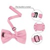 Allegra K Men's Halloween Polka Dots Pre-Tied Work Formal Party Tuxedo Bowknot Bow Ties - 3 of 4