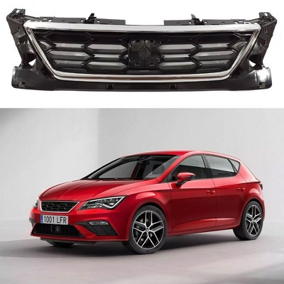 Car front bumper central grille, plastic replacement bumper grille, car accessories