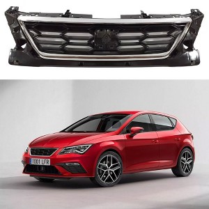 Car front bumper central grille, plastic replacement bumper grille, car accessories - 1 of 4