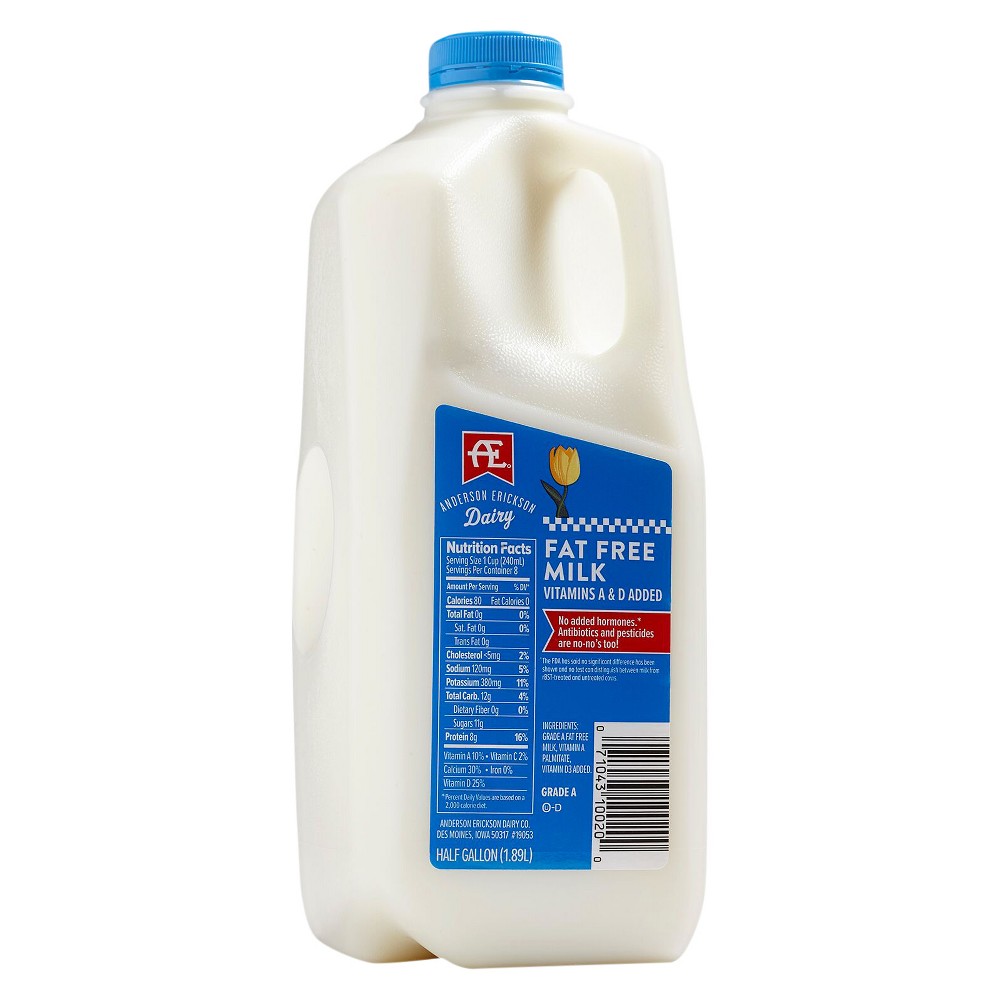 Fat free milk
