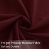 PiccoCasa 110gsm 1 Flat Sheet 1 Fitted Sheet and 2 Pillowcases Bed Sheet Set 4 Pcs - 4 of 4
