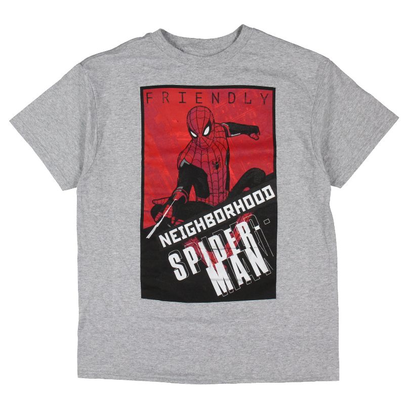 Spider-Man Boys' Friendly Neighborhood Spider-Man No Way Home T-Shirt, 1 of 4