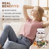 Alliwise Mushroom Supplement Gummies for Mood and Focus, Vegan, Non-GMO, 60 CT - 3 of 4