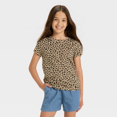 Girls' Short Sleeve Classic Fit T-Shirt - Cat & Jack™