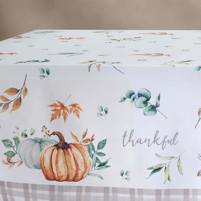 Grateful Patch Fall Harvest Rectangular Fabric Tablecloth
