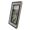 Northlight 5" x 7" Silver Studded Glass Mirror Encased Photo Picture Frame - 2 of 4