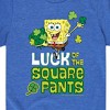 Boys' - SpongeBob Squarepants - Luck Of The Square Pants Short Sleeve Graphic T-Shirt - 2 of 4