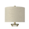 Mcpartland Table Lamp Champagne Gold - StyleCraft: Contemporary Metal Body, Beige Linen Shade, UL Listed - 3 of 4