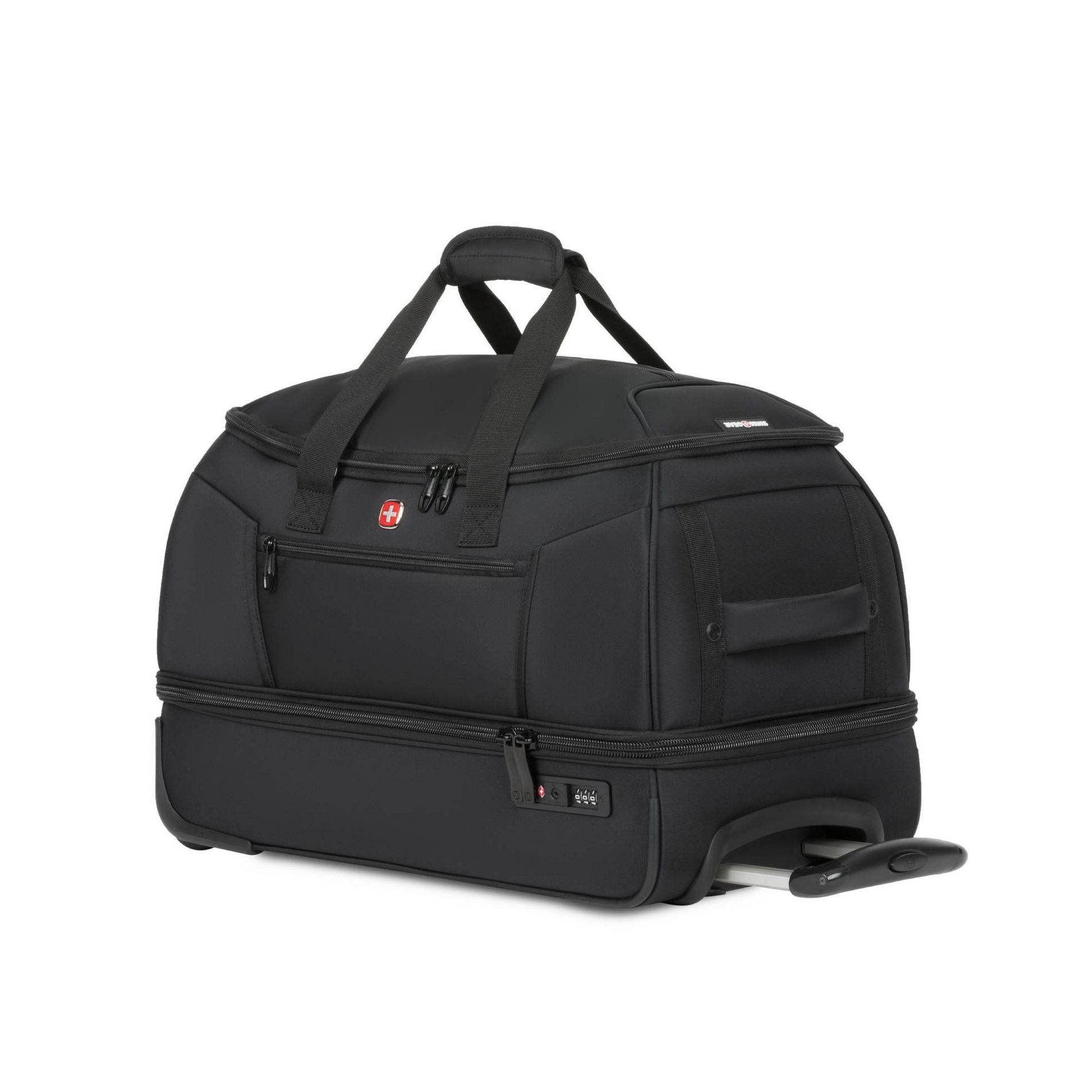 SWISSGEAR Zurich Wheeled 48L Duffel Bag - Black