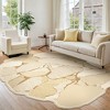 Abynow Geometric Modern Loomed Machine Washable Area Rug - 2 of 4