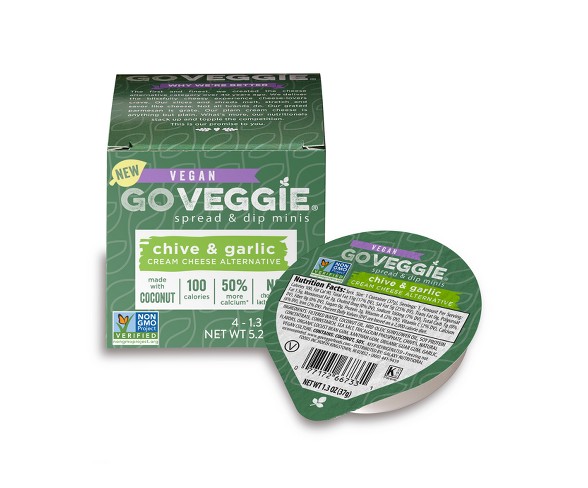Go Veggie&#174; Vegan Chive & Garlic Cream Cheese - 5.2oz