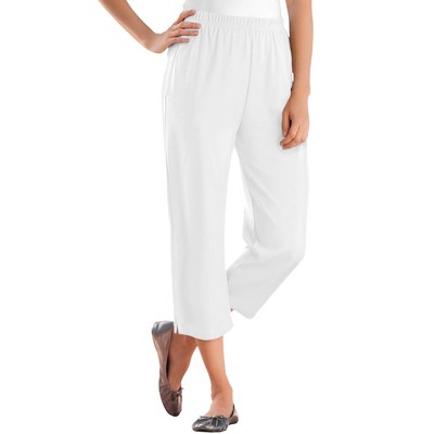 Woman Within Plus Size Petite 7-Day Knit Capri