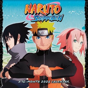 Trends International 2026 Naruto Shippuden 12"x12" Wall Calendar - 1 of 4
