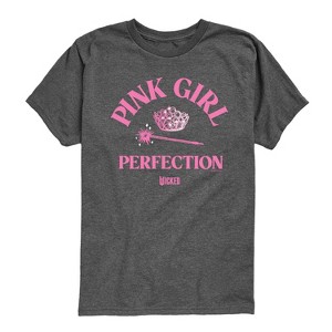 Boys' - Wicked - Pink Girl Perfection Short Sleeve Graphic T-Shirt - 1 of 4