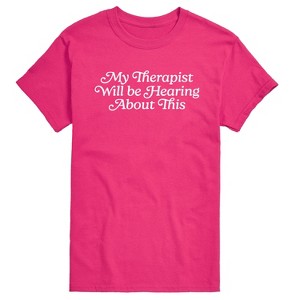 Men's - Instant Message - Therapist Hear About This Short Sleeve Graphic T-Shirt - 1 of 4