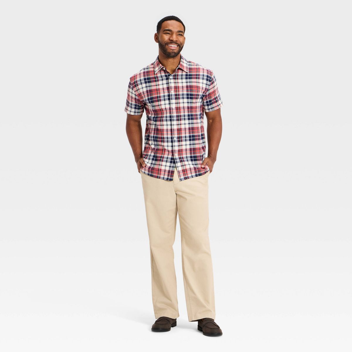 Men's Short Sleeve Button-Down - Goodfellow & Co™ - thumbnail 3