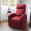 LACOO Linen Leather Recliner Chair Padded Club Chair for Home Theater - 2 of 4