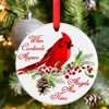 Red Cardinal Christmas Ornaments - Memorial Gifts for Loved One, Sympathy Gifts - 3 of 4