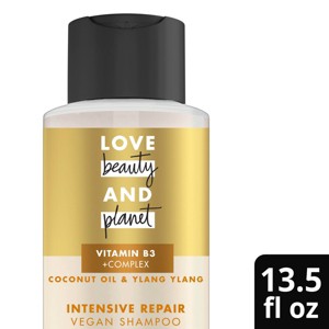 Love Beauty and Planet Coconut Oil & Ylang Ylang Sulfate Free Shampoo - 13.5 fl oz - 1 of 4