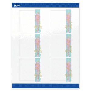 Avery Square Labels, Floral Design, 3" x 3", 60 Total - 1 of 4