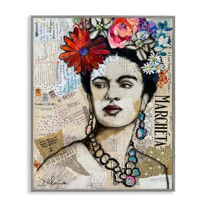Stupell Industries Fabulous Frida Kahlo Black Framed Giclee Art - 1 of 4