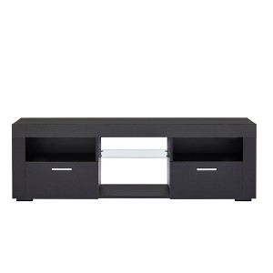 Entertainment Center With LED Lights TV Cabinet, Media Console Table, For 60-69 Inches Television - 1 of 4