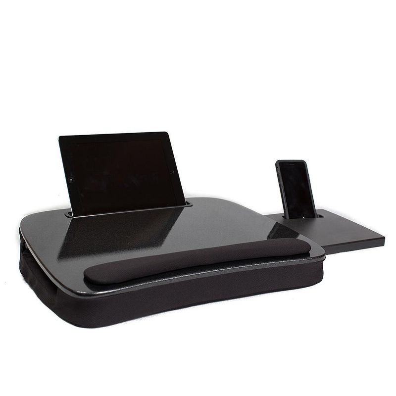 Sofia + Sam Multi Tasking Memory Foam Lap Desk (Black Top) - Supports Laptops Up to 15 Inches, 2 of 9