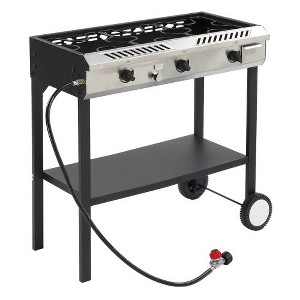 Winado 3 Burner 225,000 BTU Outdoor Propane Burner with Ignition and Regulator - 1 of 4