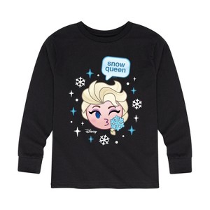 Boys' - Disney - Elsa Snow Queen Long Sleeve Graphic T-Shirt - 1 of 4